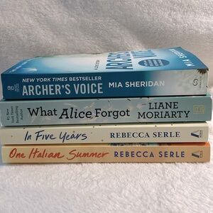 Books * Archer’s Voice * In 5 Years * One Italian Summer * what Alice Forgot